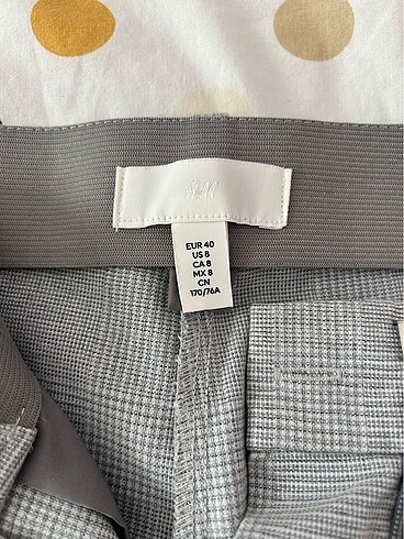 40 Beden h&m yüksek bel dar pantolon