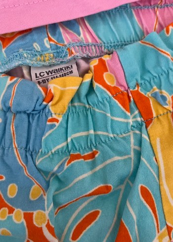 Pembe Kız Tişörtü, Kısa Kollu, Pamuklu takım - Görsel 6