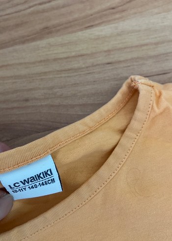 Kız Çocuk Camel Renkli Baskılı Tişört - Görsel 4