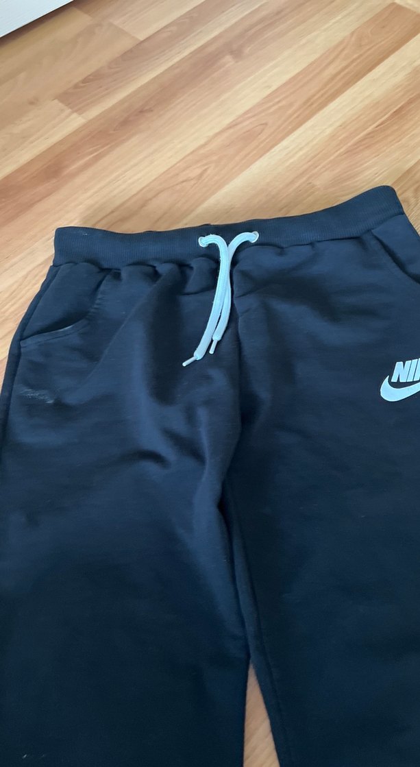 Nike Air Siyah Kız çocuk Eşofman Altı - Görsel 4