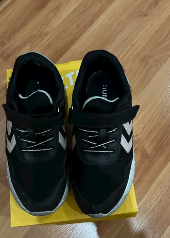 Kız Çocuk Siyah Cırt Cırtlı Spor Ayakkabı - Görsel 5