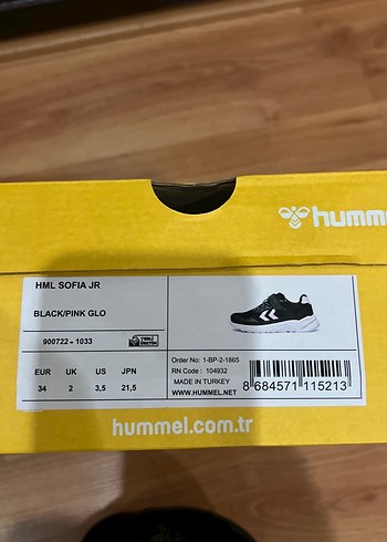 Kız Çocuk Siyah Cırt Cırtlı Spor Ayakkabı - Görsel 7