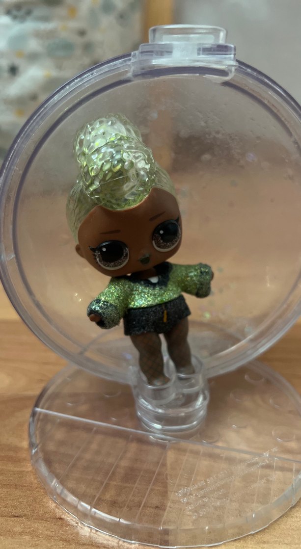 Parlak Haki Renkli lol  Bebek orijinaldir - Görsel 2