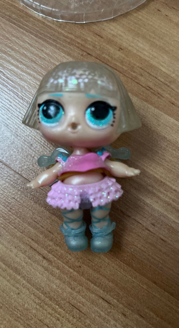 Pembe Kıyafetli Orjinal lol  Bebek Oyuncak - Görsel 4