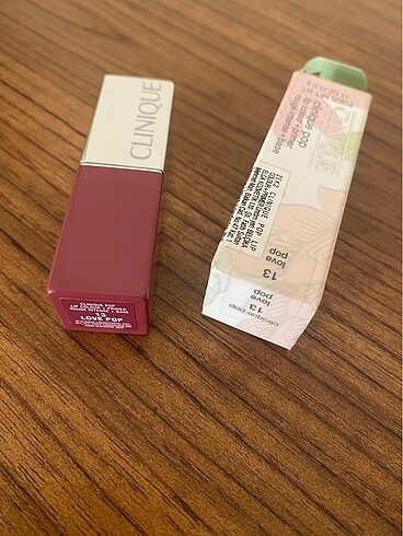 Clinique pop lip colour primer ruj love pop