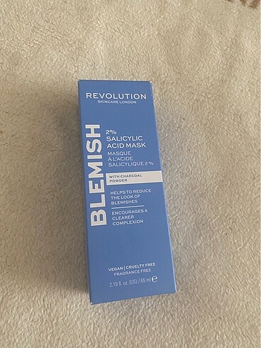  Beden Revolution skincare salisilik asit maske