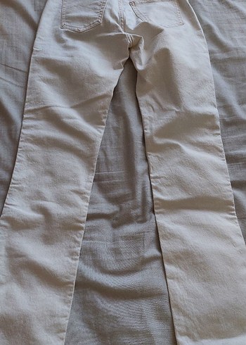 26 Beden Bej Mini Kadın Kot Pantolon - Esprit