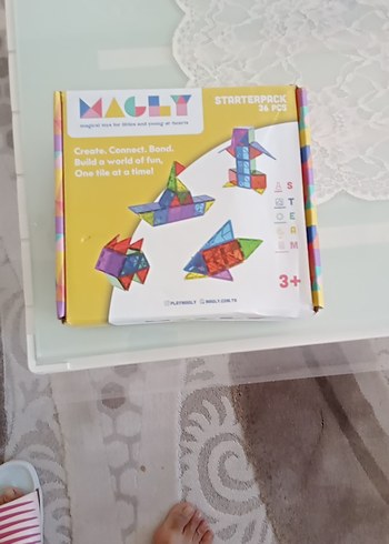 Renkli Manyetik Eğitim Oyuncak Seti 36 Parça
