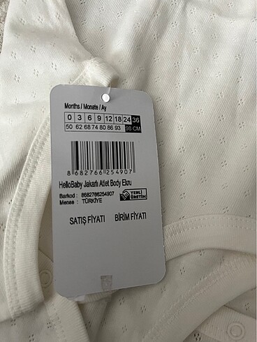3 Yaş Beden Jakarlı etiketli yazlık body zıbın 2 li 3 yaş