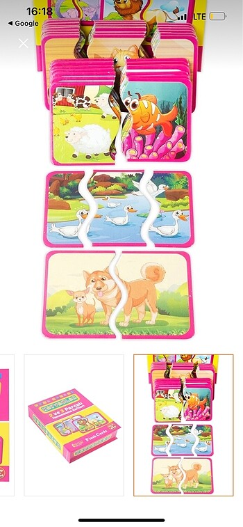 Beden Diytoy İlk 50 sözcük ve 2 3 parçalı puzzle