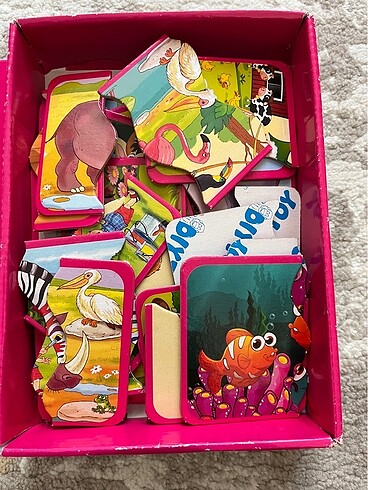 Beden Renk Diytoy İlk 50 sözcük ve 2 3 parçalı puzzle