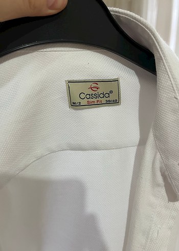 Beyaz Klasik Keten Erkek Gömlek - Görsel 2