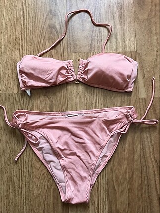 Koton acik pudra renk 38 beden bikini