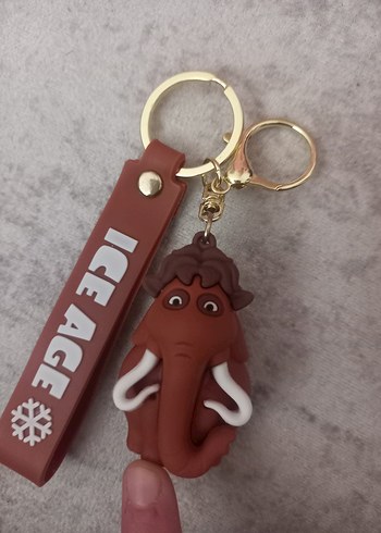 Renkli Kabartmalı Anahtarlık Seti Buz Devri - Görsel 7