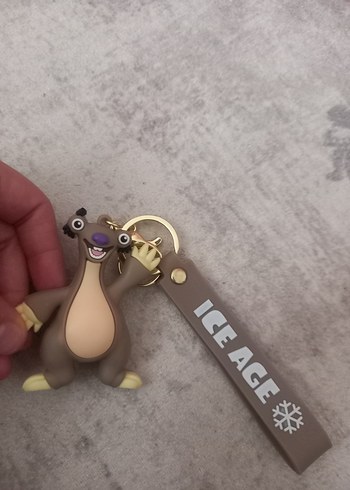 Renkli Kabartmalı Anahtarlık Seti Buz Devri - Görsel 6