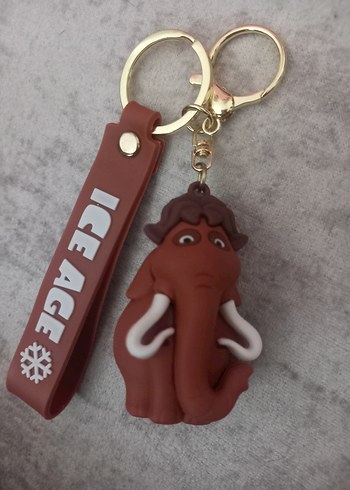 Renkli Kabartmalı Anahtarlık Seti Buz Devri - Görsel 8