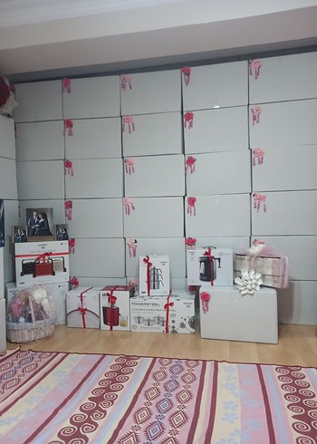 Beyaz Süslü Çeyiz kolileri 60×40 - Görsel 6