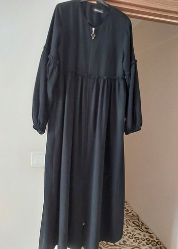 xl Beden siyah Renk Uzun Siyah tesettür ferace