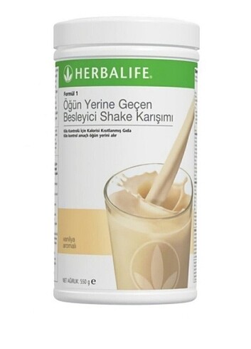 Sıfır açılmamış orjinal 1 paket vanilyalı shake