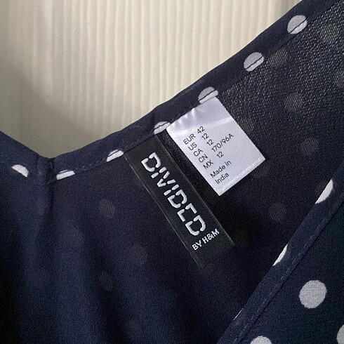 H&M H&M Puantiyeli Elbise