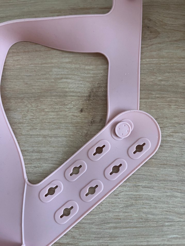 Pastel Pembe Bebek Mama Önlüğü - Görsel 2