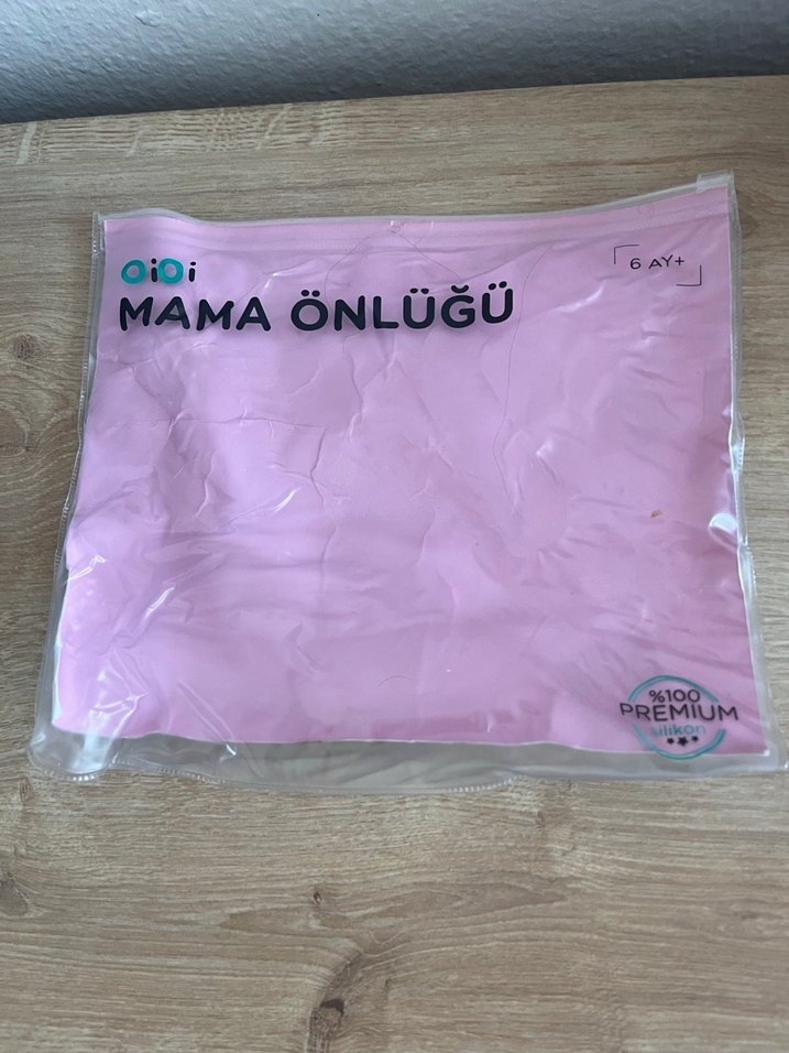 Pastel Pembe Bebek Mama Önlüğü - Görsel 5