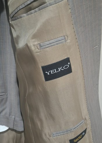 Gri Erkek Ofis Takım Elbise Ceket - Görsel 5