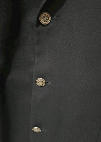 Siyah Düğmeli Erkek Takım Ceketi - Görsel 2