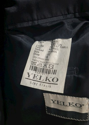 Siyah Düğmeli Erkek Takım Ceketi - Görsel 7