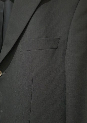 Siyah Düğmeli Erkek Takım Ceketi - Görsel 3