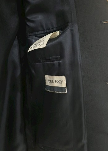 Siyah Düğmeli Erkek Takım Ceketi - Görsel 6