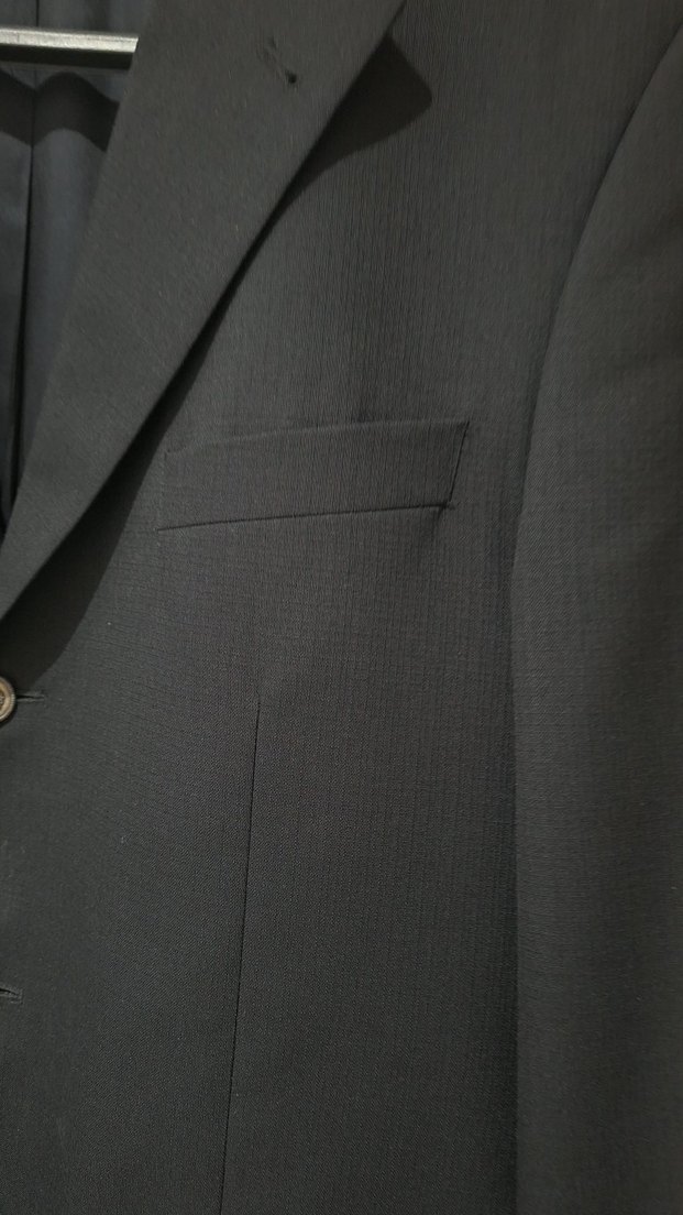 Siyah Düğmeli Erkek Takım Ceketi - Görsel 3