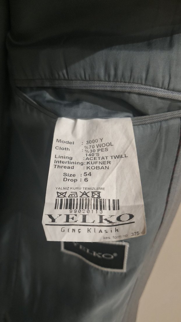 Gri Erkek Ofis Takım Elbise - Görsel 4