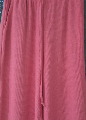 Pembe Salaş Kadın Eşofman altı - Görsel 2