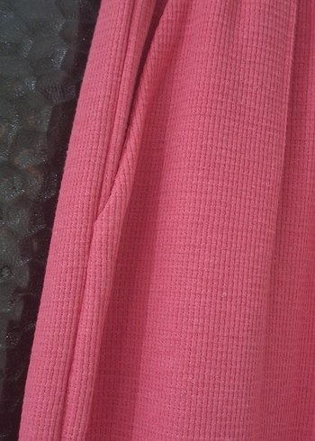 Pembe Salaş Kadın Eşofman altı - Görsel 5