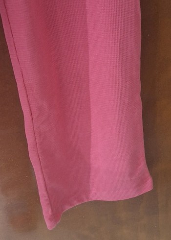 Pembe Salaş Kadın Eşofman altı - Görsel 4