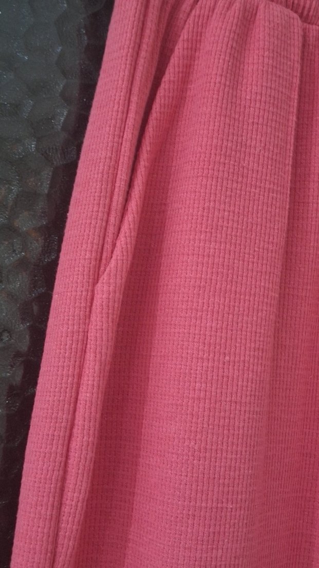 Pembe Salaş Kadın Eşofman altı - Görsel 5