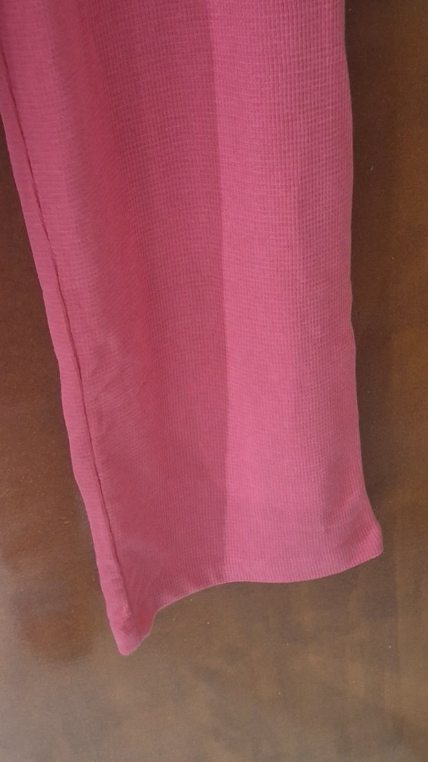 Pembe Salaş Kadın Eşofman altı - Görsel 4