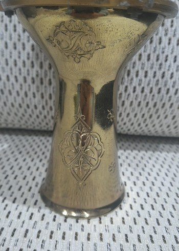 Parlak Altın Renkli Darbuka - Görsel 2