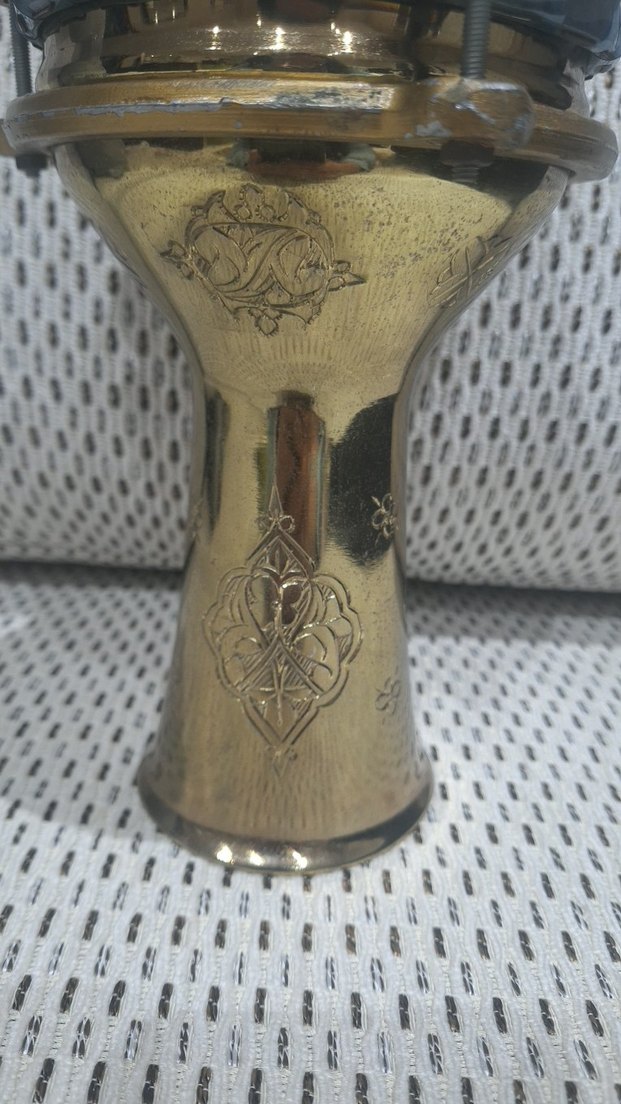 Parlak Altın Renkli Darbuka - Görsel 2