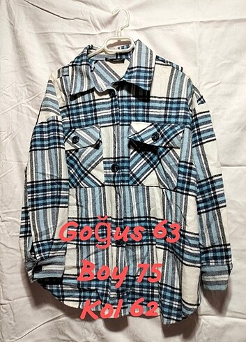 Unisex oduncu gomlek