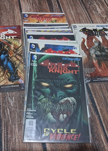 Batman Dark Knight Çizgi Roman Seti