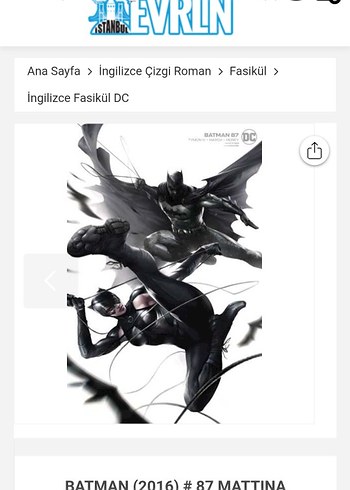Batman 2016 Sayı 88 İngilizce Fasikül