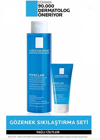Effaclar Gözenek Sıkılaştırma Seti