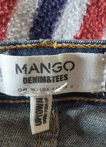 Mango Y2k kot pantolon
