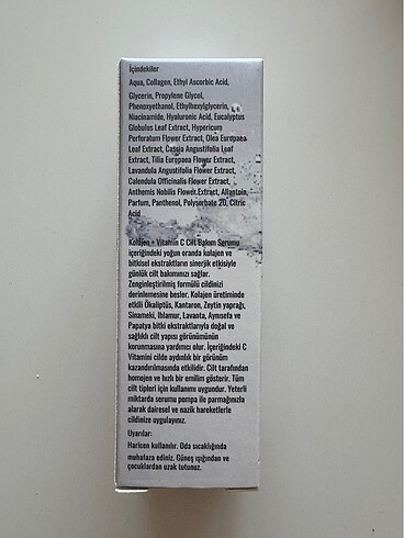 Diğer GNR collagen nemlendirici serum - C vitaminli