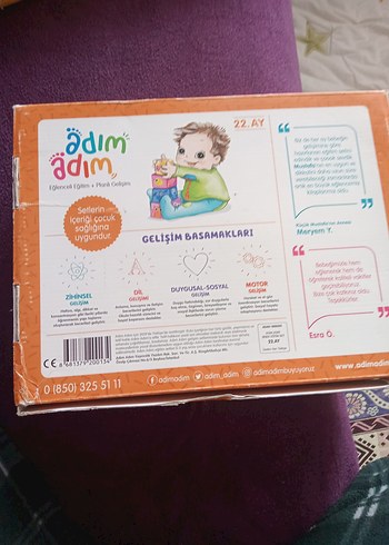 Adım Adım 22. Ay Gelişim Seti