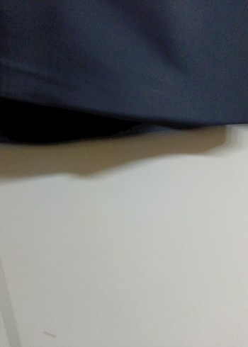 Lacivert Denim Midi Kalem Etek - Görsel 8