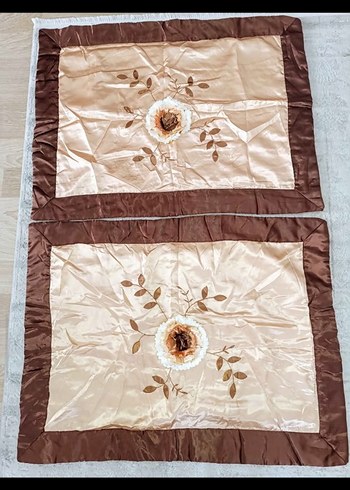 Yatak örtüsü Kahverengi Nakışlı Yatak Örtüsü - Görsel 2