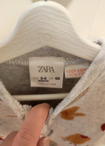 Zara Zara 3-6 ay tulum